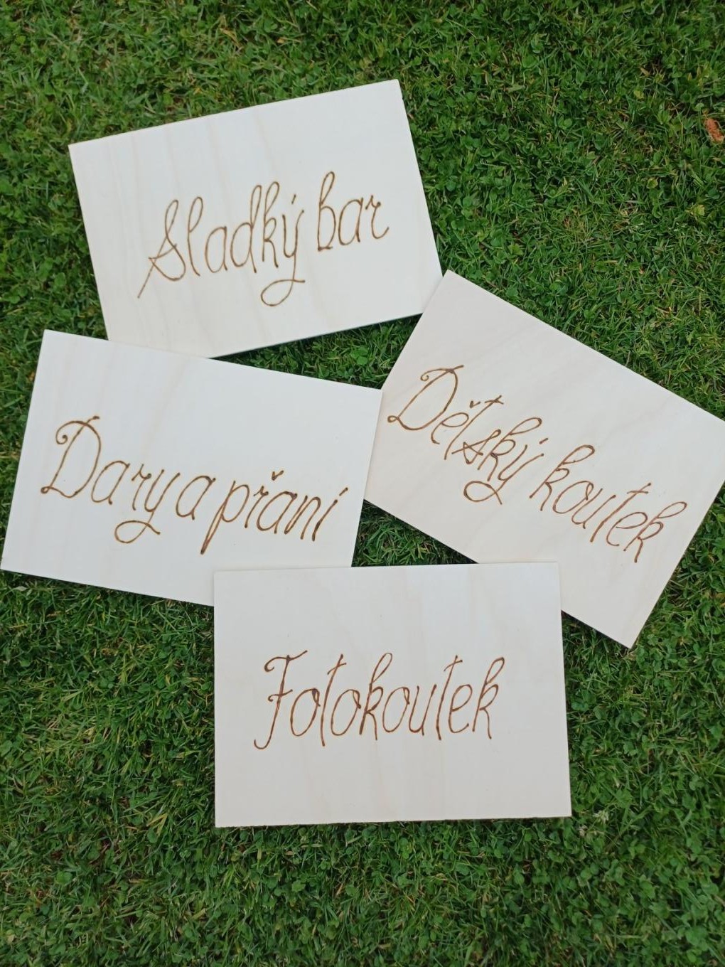 Doplňky na svatbu