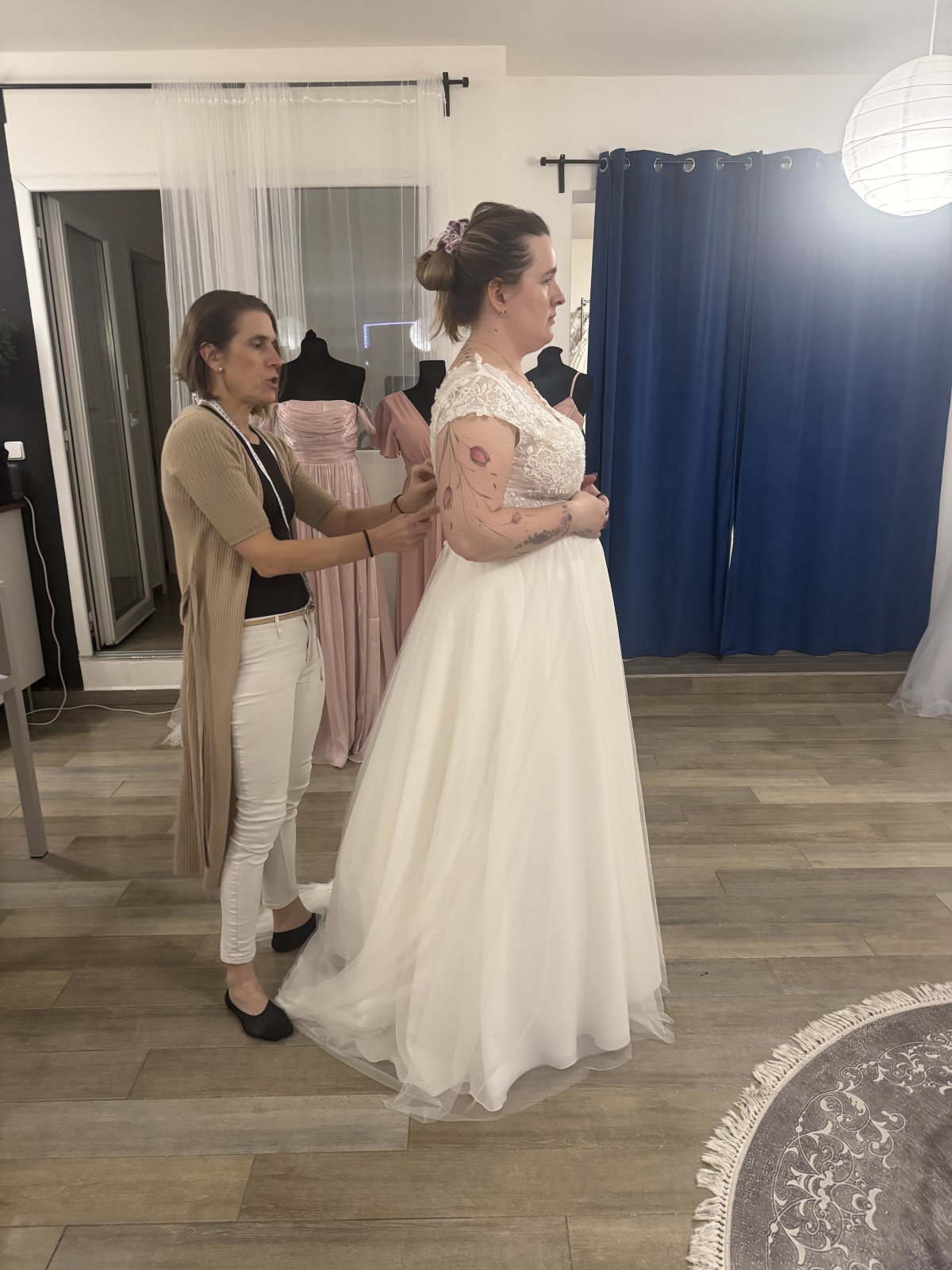 Svatební šaty URIEL, ivory