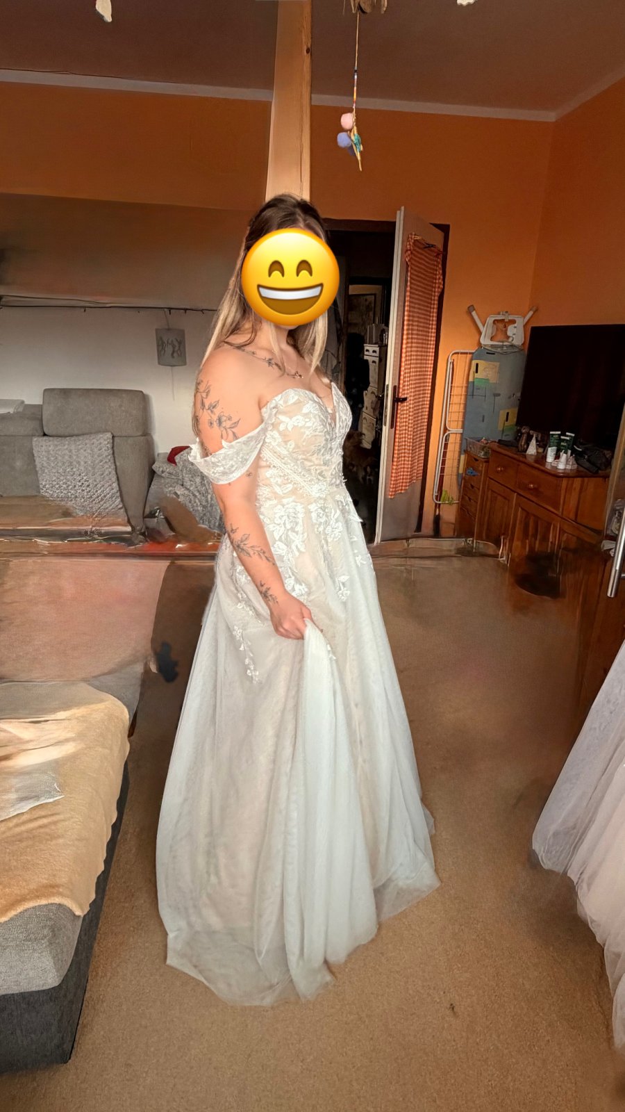Svatební šaty ,,boho” styl